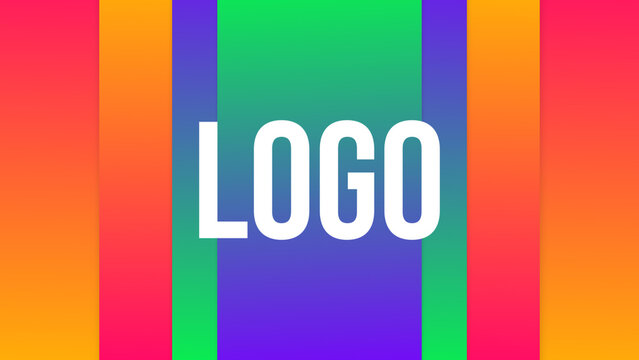 Logo Transition 4 Slide Scale Vertical