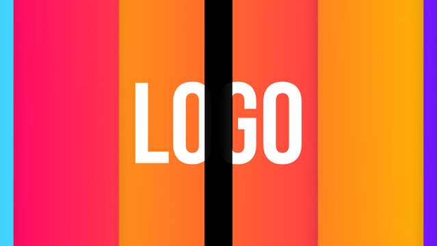 Logo Transition 4 Slide Vertical Out