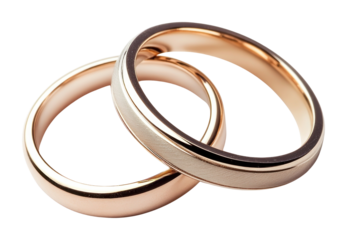 PNG Two wedding rings jewelry silver accessories.