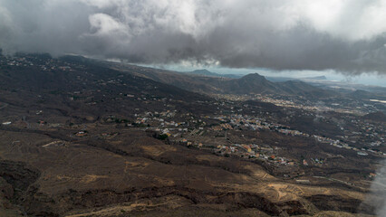 Roque del Conde Mountain. At the top of the mountain. Tenerife, Canary Islands.