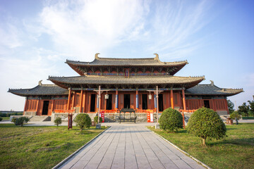 Yingtian Academy in Shangqiu City, Henan Province, China, is one of the four ancient academies in China and the most famous attraction in the ancient city of Shangqiu.