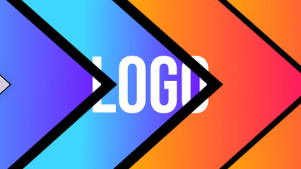 Logo Transition 5 Arrows Left