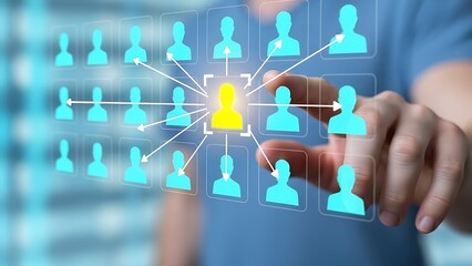 Connecting people through digital network