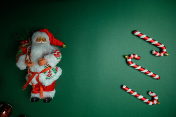 Holiday Santa Claus Template with Text Insertion Area