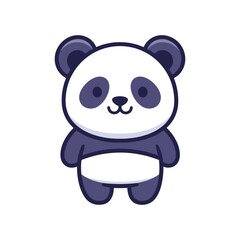 Adorable Cartoon Panda Illustration