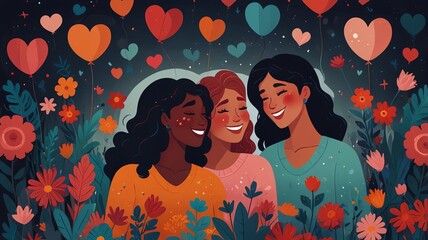 young couple kissing