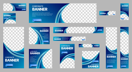 Versatile Business Banner set Templates vector for Professional and Modern Designs