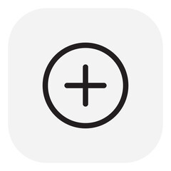 Obraz premium Add plus icon