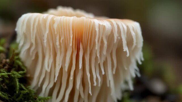 Time-Lapse of a Fringed Mushroom Unfurling