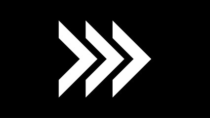 abstract technology arrow moving forward digital