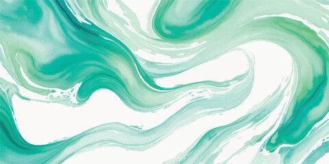 Soft Sage Green and White Marble Swirl Abstract, Elegant Fluid Pattern Background
