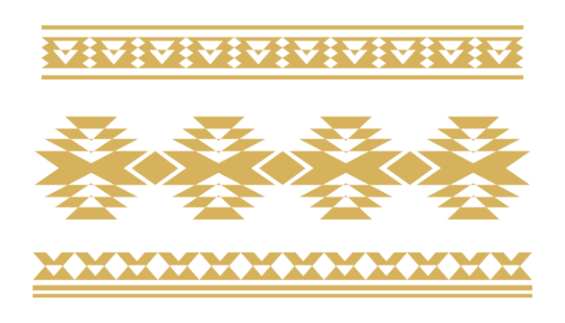 Benarasi Sharee inspired hand drawn seamless geomatric design - Powered by Adobe