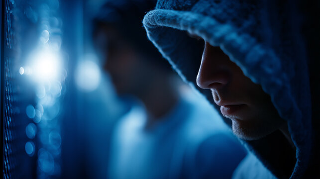 Hackers try to influence the structure of computer networks. - Powered by Adobe