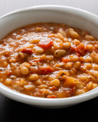 Creamy Bean Soup with Sun-Dried Tomatoes