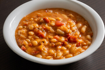 Creamy Bean Soup with Sun-Dried Tomatoes