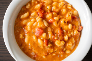 Creamy Bean Soup with Sun-Dried Tomatoes
