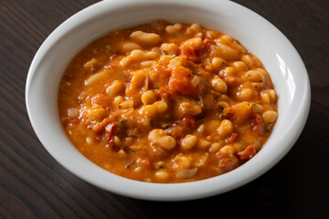 Creamy Bean Soup with Sun-Dried Tomatoes