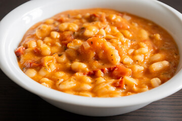 Creamy Bean Soup with Sun-Dried Tomatoes