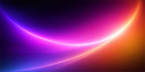 Smooth purple wave design featuring flowing pink lines and bright abstract curves for a colorful motion backdrop