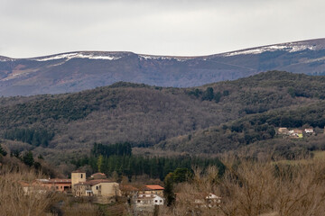 Fototapeta premium Villanueva de Mena (Burgos)