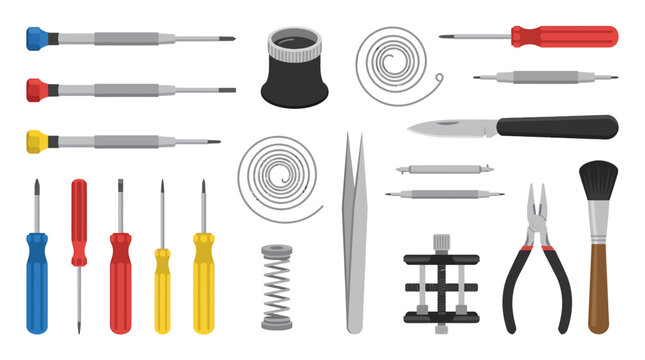 Collection of Screwdrivers and Hand Tools.