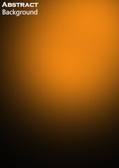 Orange Abstract Background with Soft Glow Gradient and Dark Blur Texture