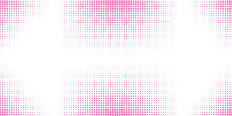 white polka dots pattern over hot pink useful as a background good effect © nike