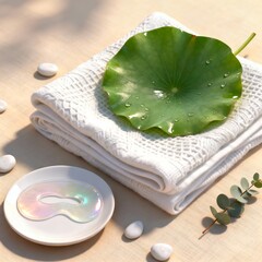 Serene Lotus Hydrogel Spa Concept