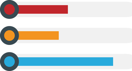 Obraz premium Colorful Infographic Element