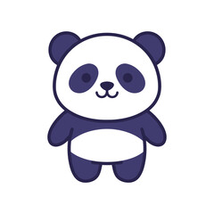 Adorable Cartoon Panda Illustration