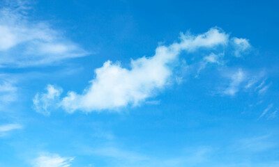 Obraz premium Clouds in the sky isolated on transparent background