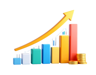 Firefly_Elegant Black Leather Mens Dress Shoes Polished Formal Style man lace dark wear foot - Firefly_Graph diagram up icon, business growth success chart with arrow, business bar sign, p (4)