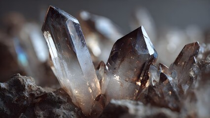 close-up photo of the crystal