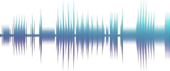 abstract graphic representation of a waveform  audio sound wave