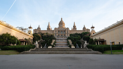 Palau Nacional Barcelona Montjuic museum architecture building