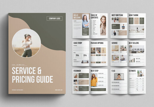 Services and Pricing Guide Template