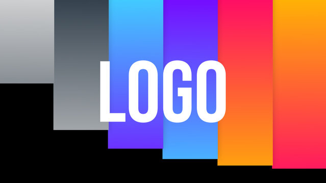 Logo Transition 6 Slide Position Down