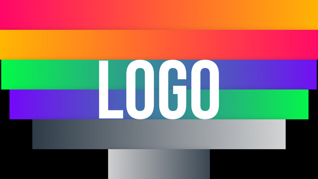 Logo Transition 6 Silde Scale Top Bottom