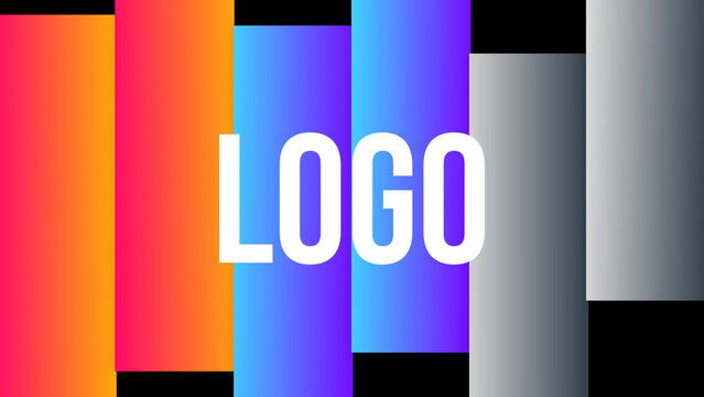 Logo Transition 6 Slide Position Up Down 2