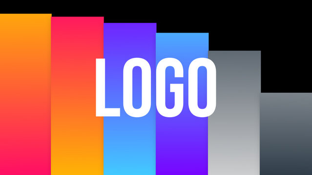 Logo Transition 6 Slide Position Up