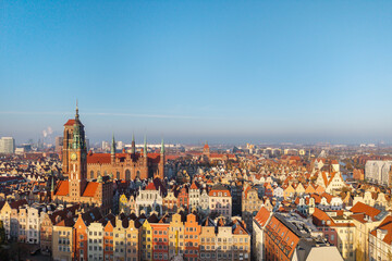 Gdansk, Poland- View of the Old Town	