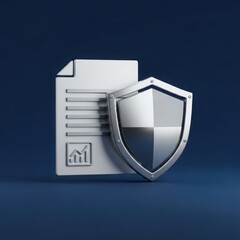 Protected document with security shield