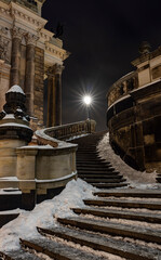 Treppenaufgang zur Br&uuml;hlschen Terrasse