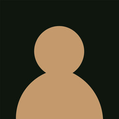 Blank avatar. Photo place holder.