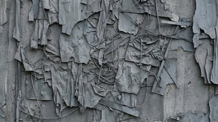 Closeup Grey Wall with Question and Doubt Concept with wall, panorama, photo, floor, grey, concrete, closeup