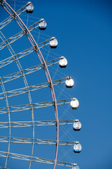 大坂の天保山の観覧車