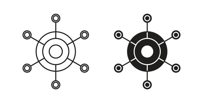Business modeling icon