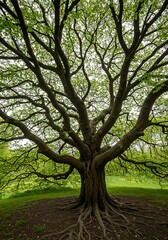 Obraz premium Emerald Canopy, Ancient Embrace