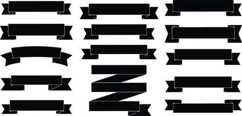 A of ribon Icon vector on a white background