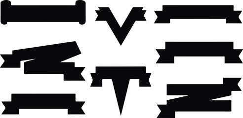 A of ribon Icon vector on a white background